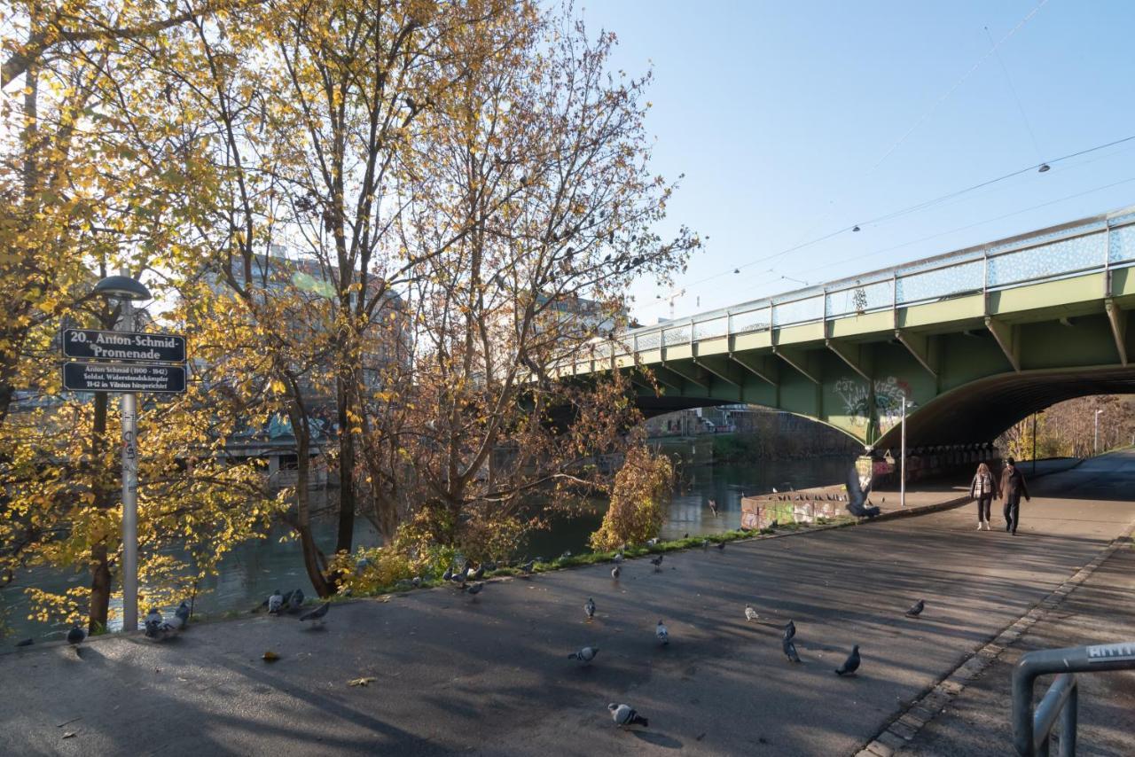 An Der Donau, 10 Minuten Ins Zentrum, Klimaanlage Viena Exterior foto