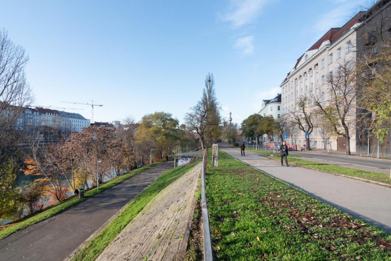 An Der Donau, 10 Minuten Ins Zentrum, Klimaanlage Viena Exterior foto