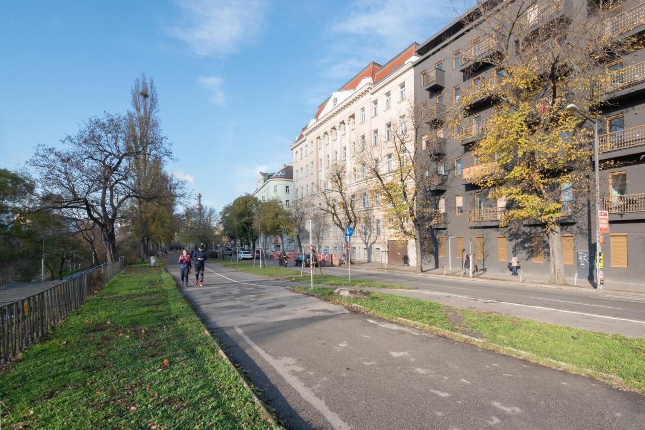 An Der Donau, 10 Minuten Ins Zentrum, Klimaanlage Viena Exterior foto